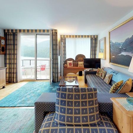 Traunter Via Appartement Sankt Moritz Buitenkant foto