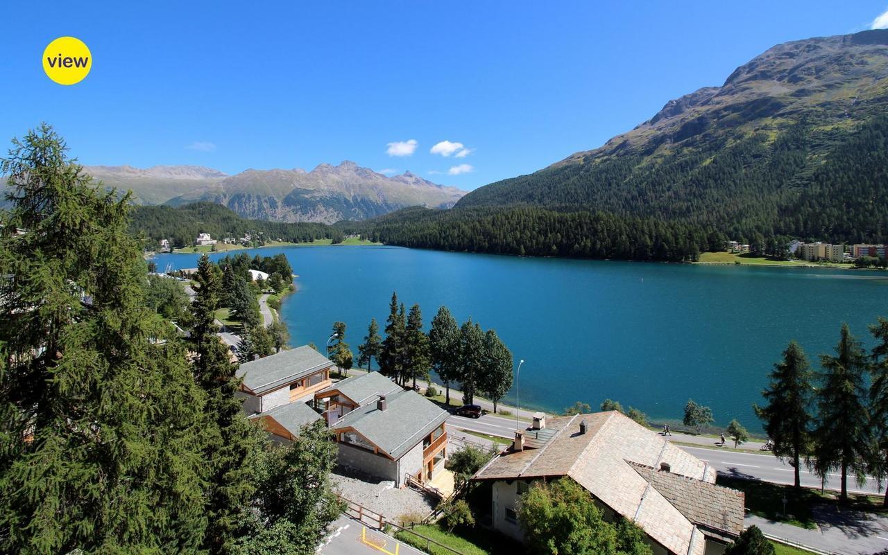 Traunter Via Appartement Sankt Moritz Buitenkant foto
